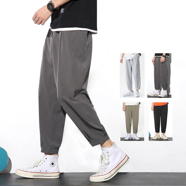 Men's Relaxed Fit Summer Pants - Quick-Dry Joggers for All Activities